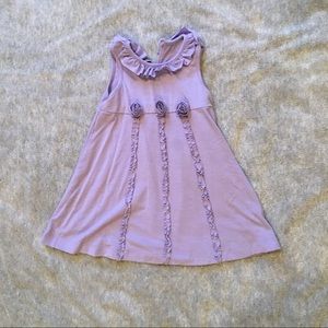 Girls purple dress; Size: 18-24 Mos